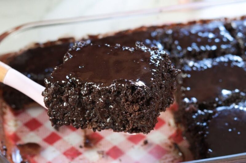 Receita de Bolo Gelado de Chocolate