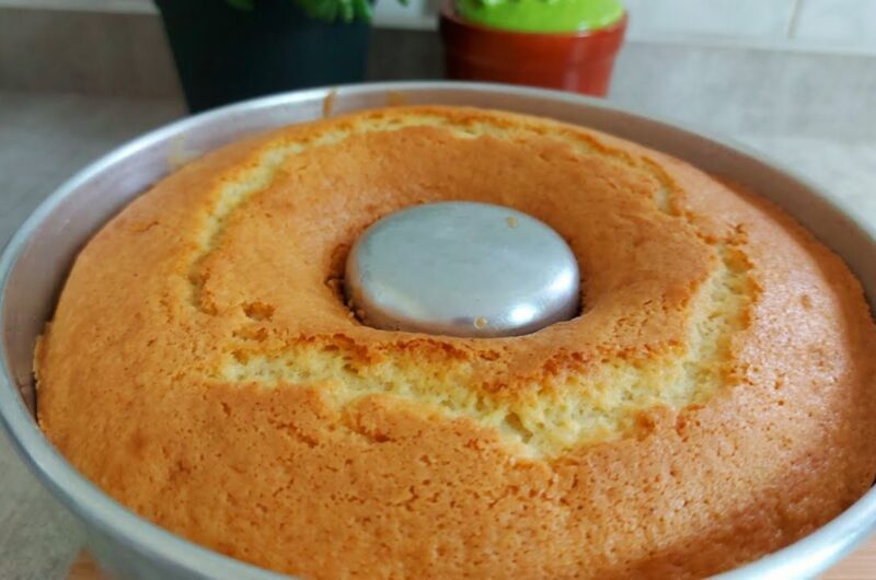 Receita de Bolo de Água