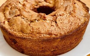 bolo de maçã sem leite