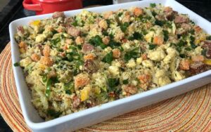 farofa de arroz