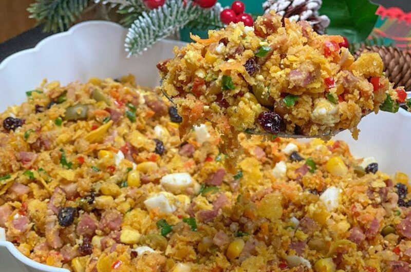 Receita de Farofa de Natal