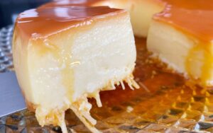pudim de coco cremoso