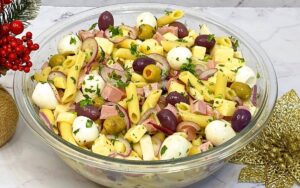 salada para o natal